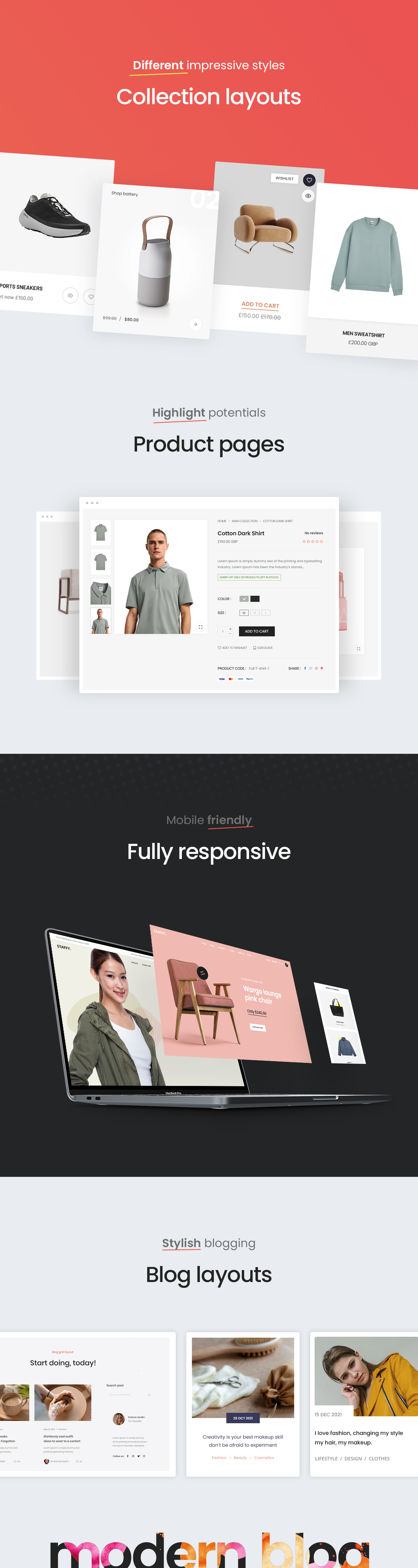 Staffy - The Responsive Multipurpose Shopify eCommerce Theme - 2